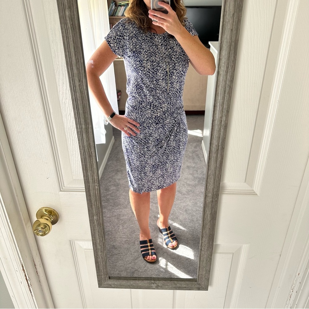 2 for $13 Ann Taylor midi sheath dress medium